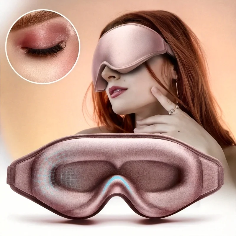 Travel Accessories Usa - Super Soft 3D Silk Sleeping Eye