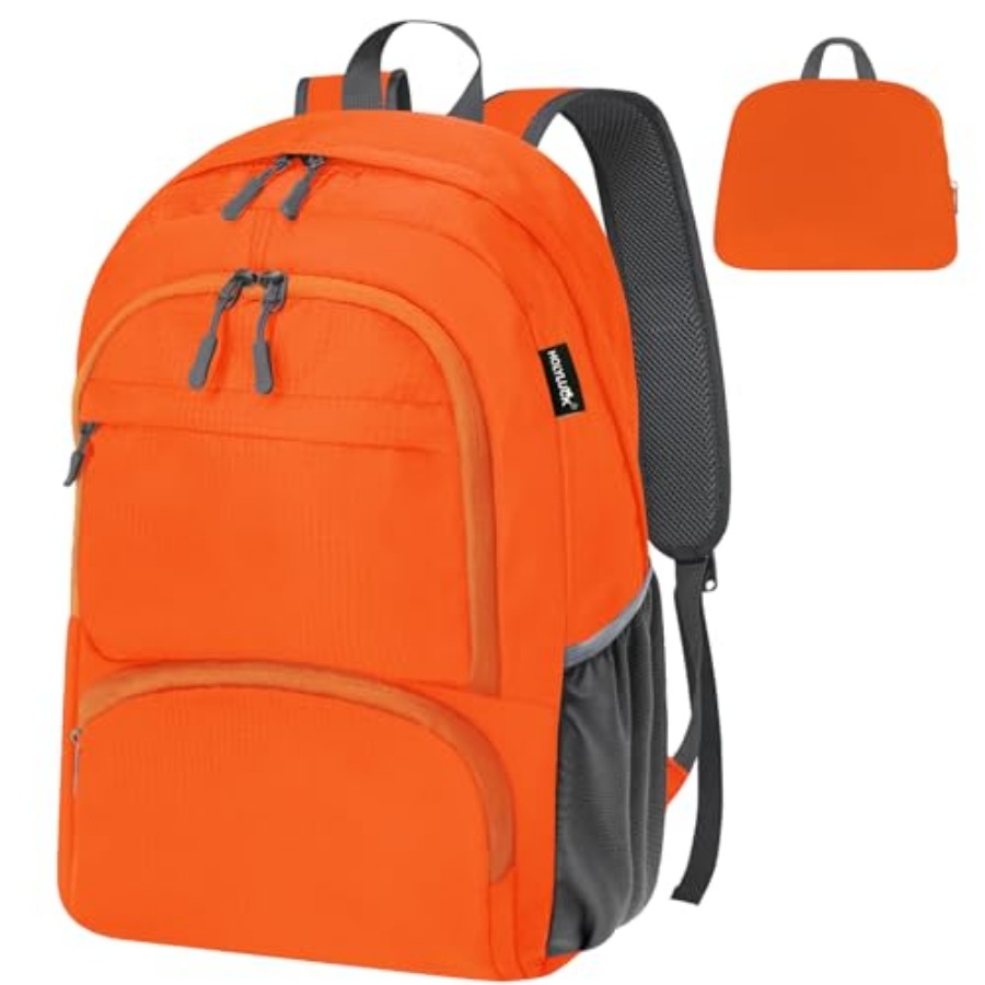 Packable Daypack Foldable - 20L Lightweight Packable Hiking Daypack Foldable