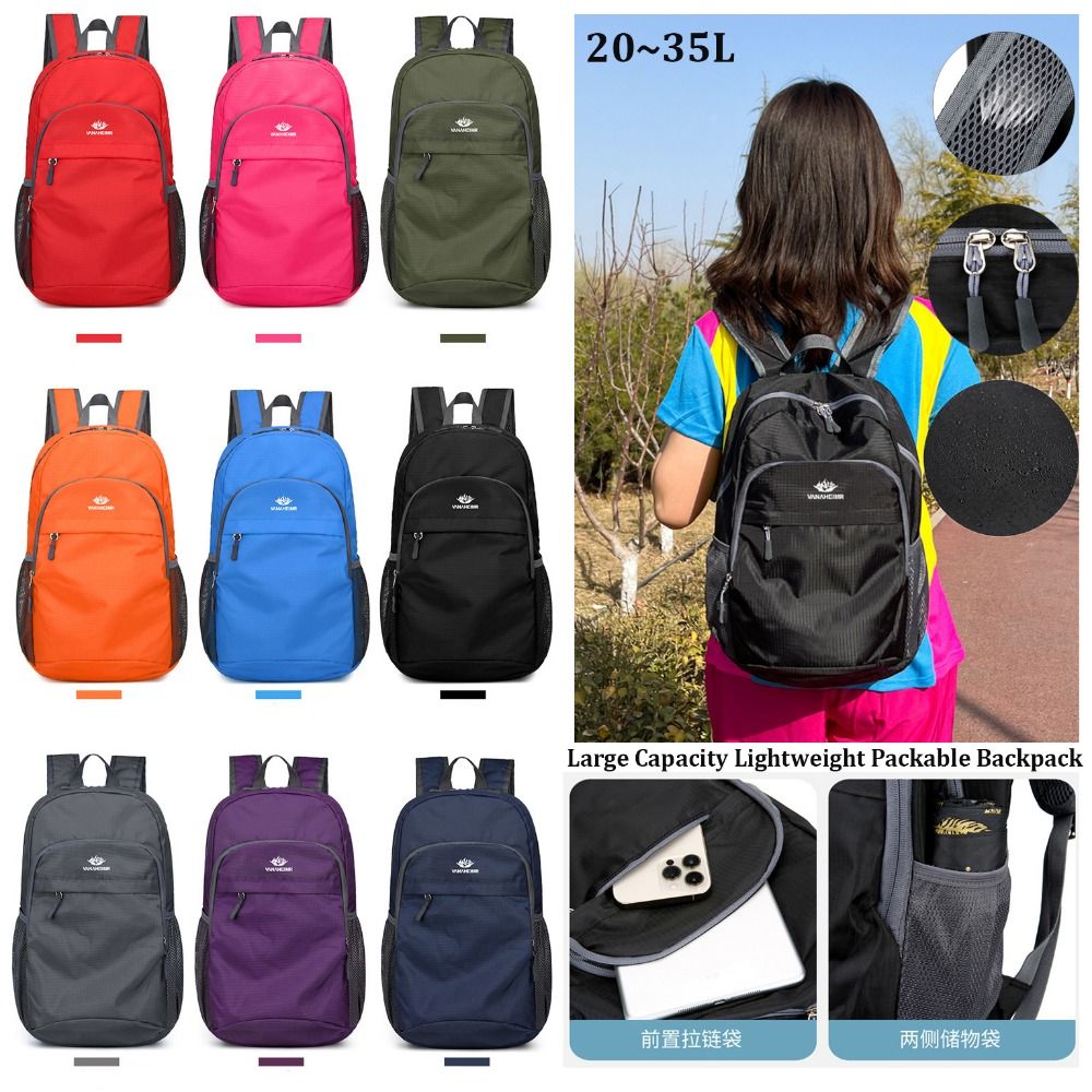 20~35L Packable Backpack Folda - Packable Daypack Foldable avis et prix