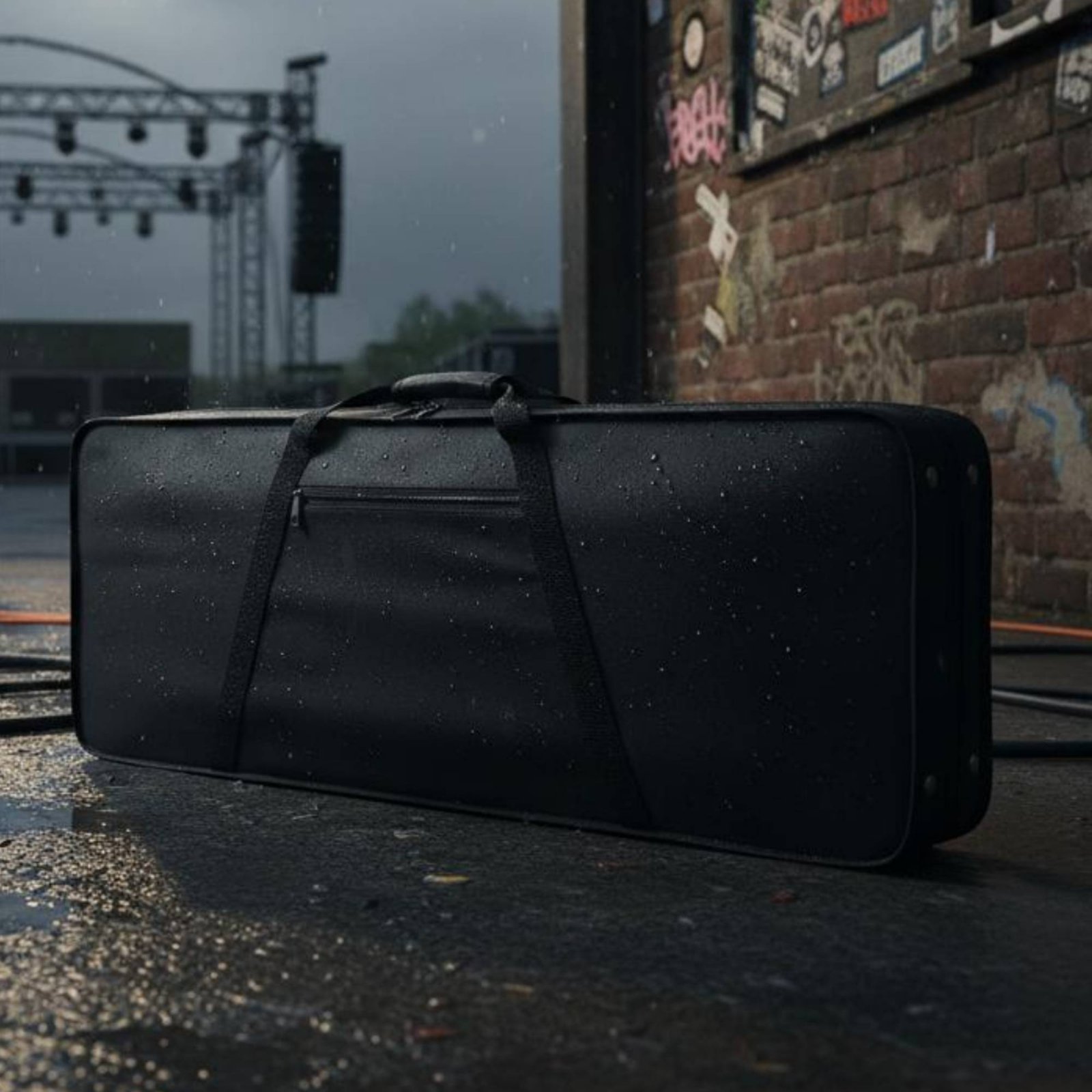Lightweight Foam Guitar Case W - Travel Accessories Usa avis et prix