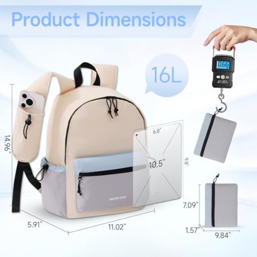 Hiking Backpack for Women Men  - Packable Daypack Foldable avis et prix
