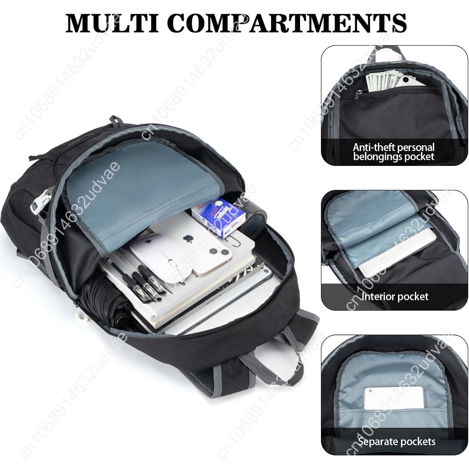 Hiking Backpack,Large 35L Trav - Packable Daypack Foldable avis et prix