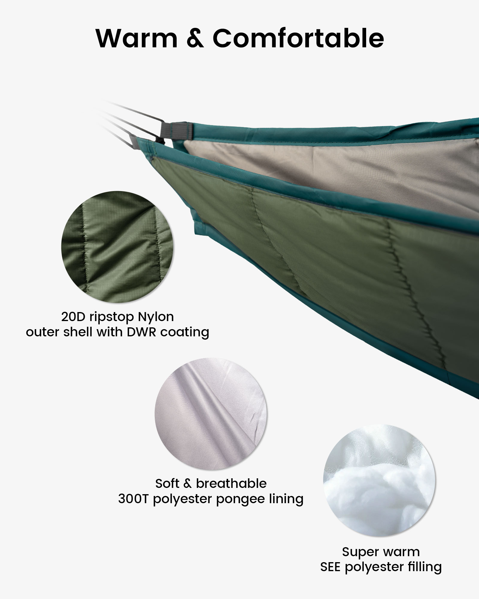 OneTigris Lightweight Hammock  - Travel Accessories Inc avis et prix