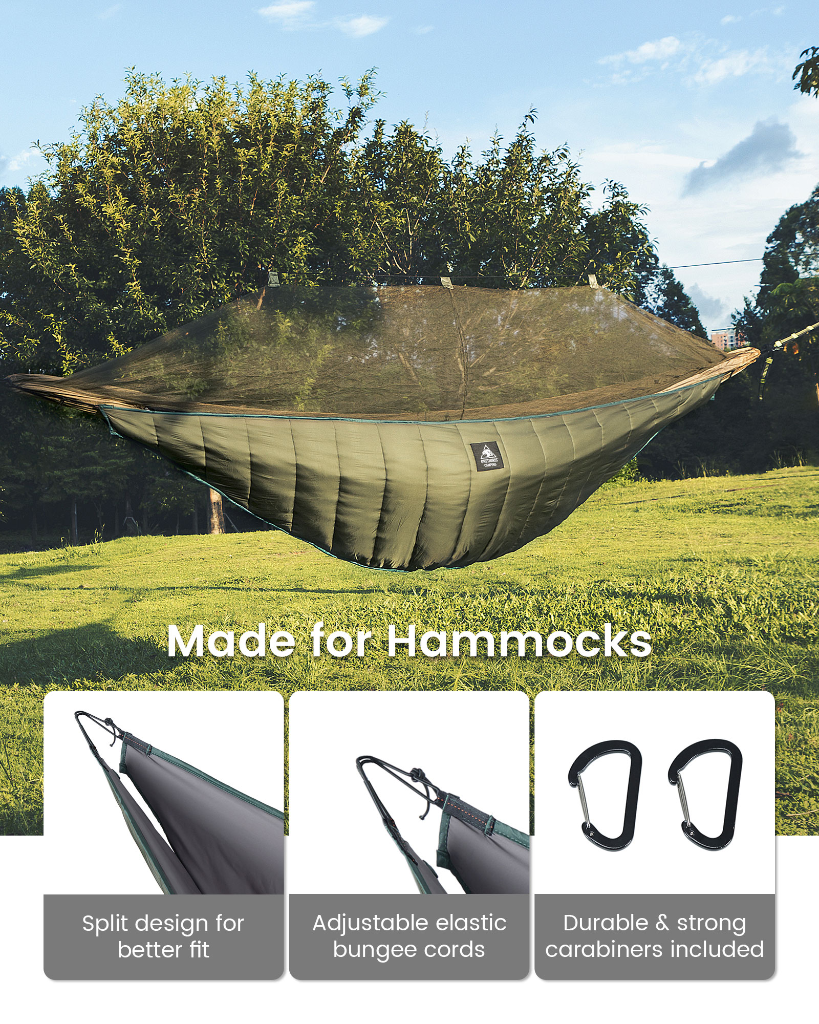 OneTigris Lightweight Hammock  - Travel Accessories Inc avis et prix
