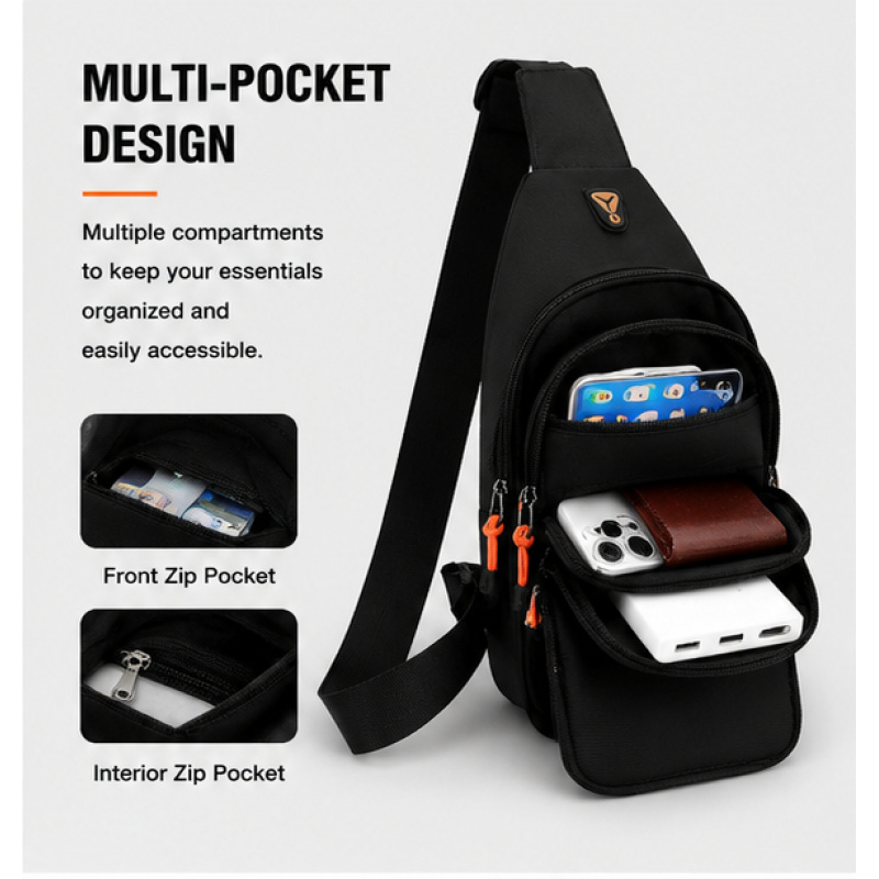 Waterproof Men's Crossbody Che - Travel Accessories Bike avis et prix