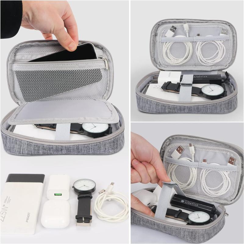 【C】Cable Storage Bag Electroni - Travel Accessories Inc avis et prix