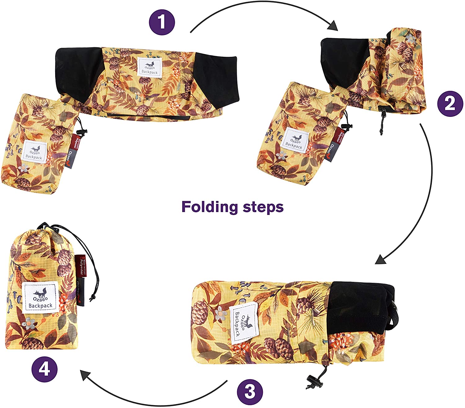 Lightweight and Foldable Daypa - Packable Daypack Foldable avis et prix