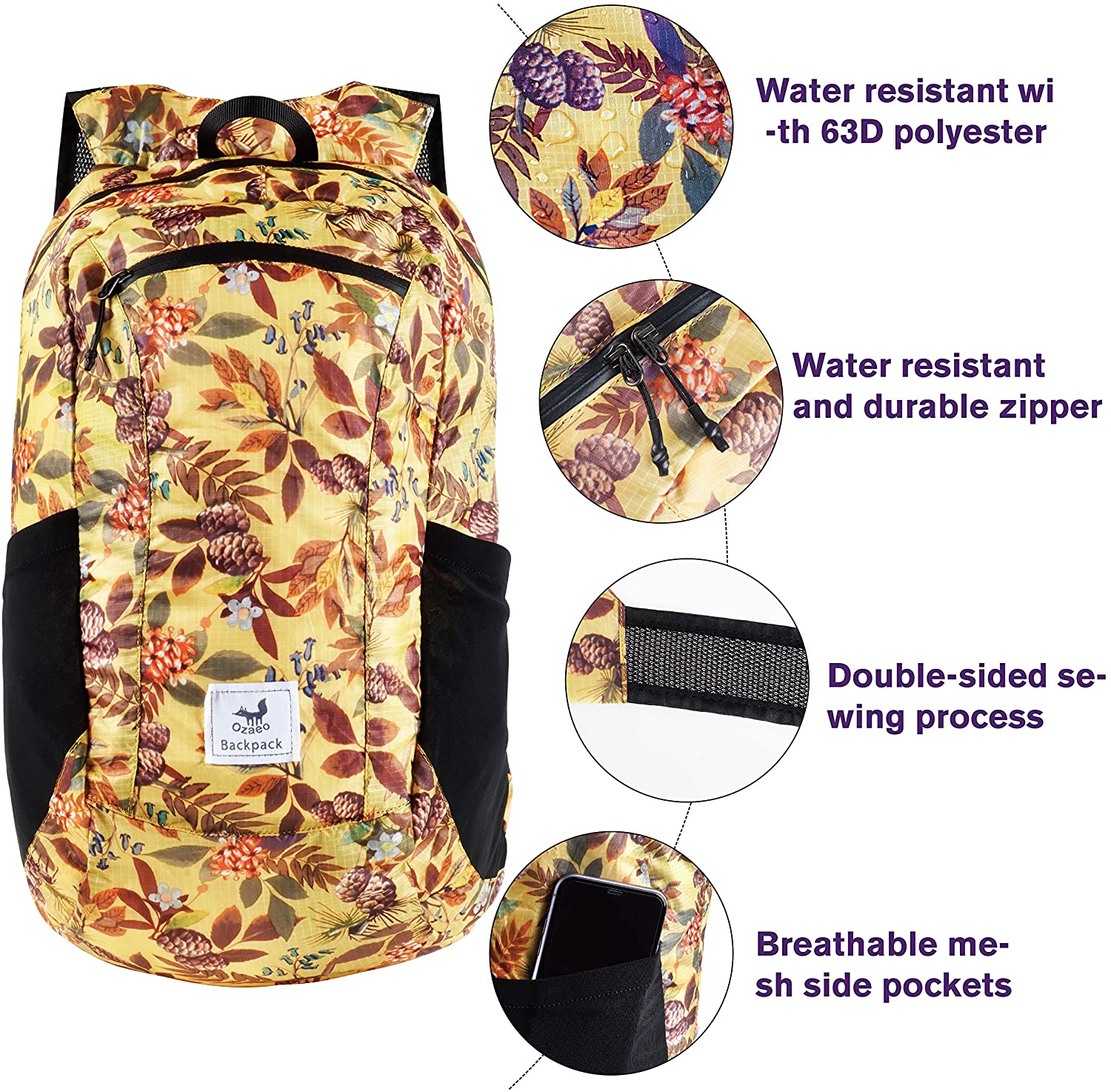 Lightweight and Foldable Daypa - Packable Daypack Foldable avis et prix