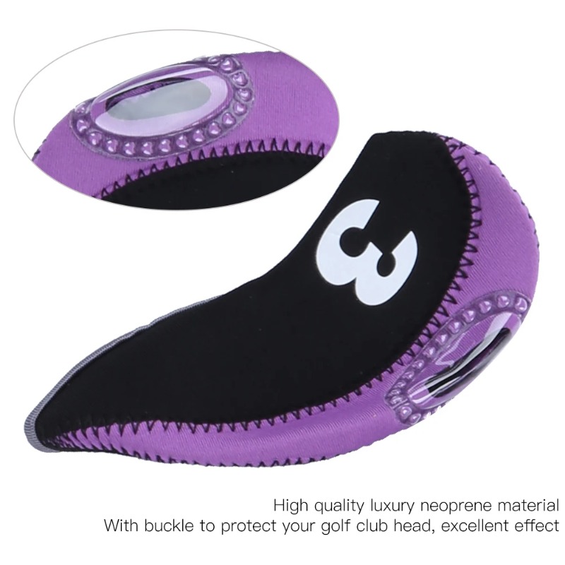 New Neoprene Black Purple Numb - Travel Accessories Usa avis et prix