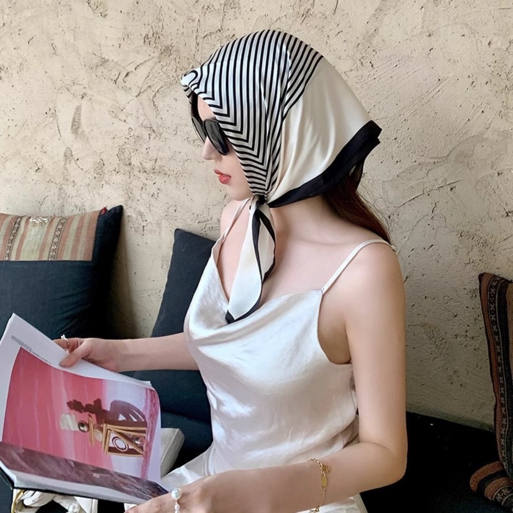 Fashion Satin Square Scarf for - Travel Accessories Deals avis et prix