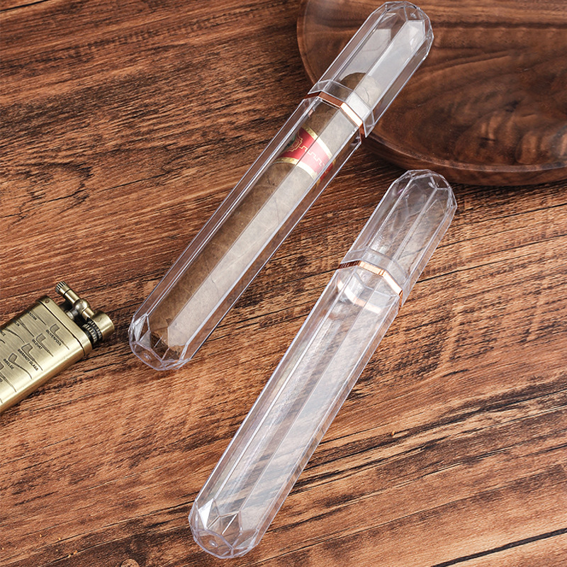 Acrylic Travel Cigar Tube Fash - Travel Accessories Usa avis et prix