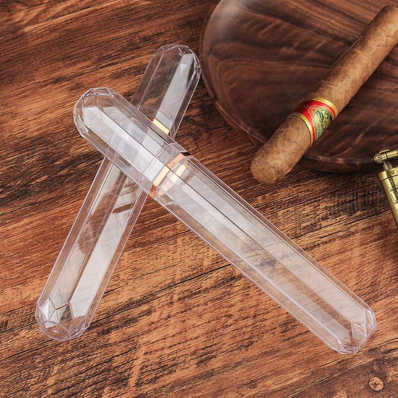 Acrylic Travel Cigar Tube Fash - Travel Accessories Usa avis et prix
