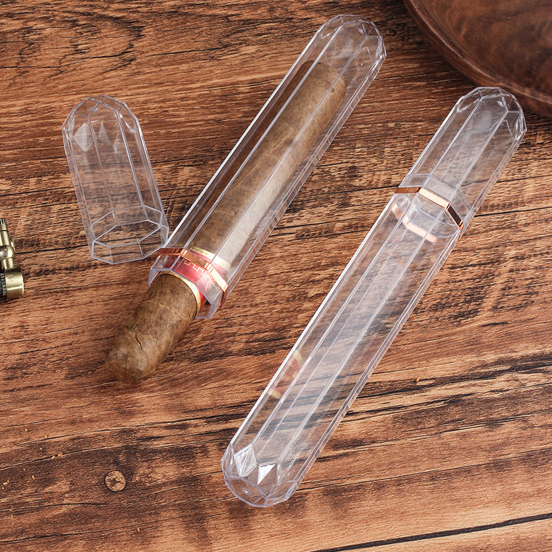 Acrylic Travel Cigar Tube Fash - Travel Accessories Usa avis et prix