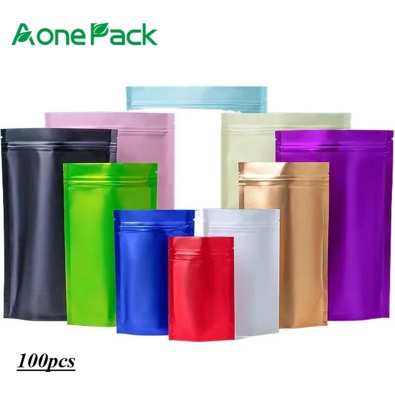 100pcs Custom Matt Finished Se - Reusable Zip Bag avis et prix