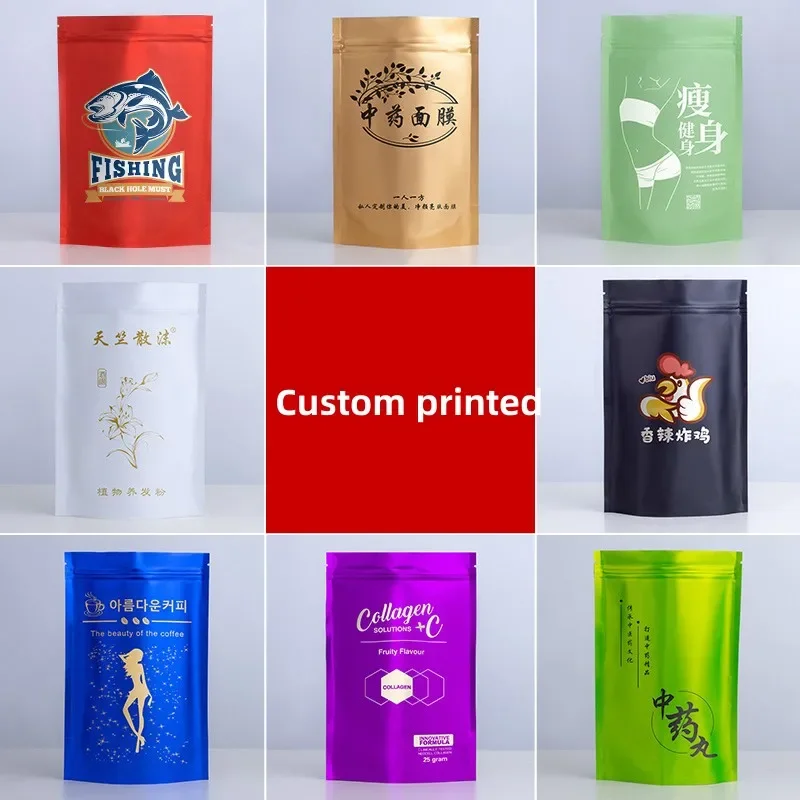 100pcs Custom Matt Finished Se - Reusable Zip Bag avis et prix