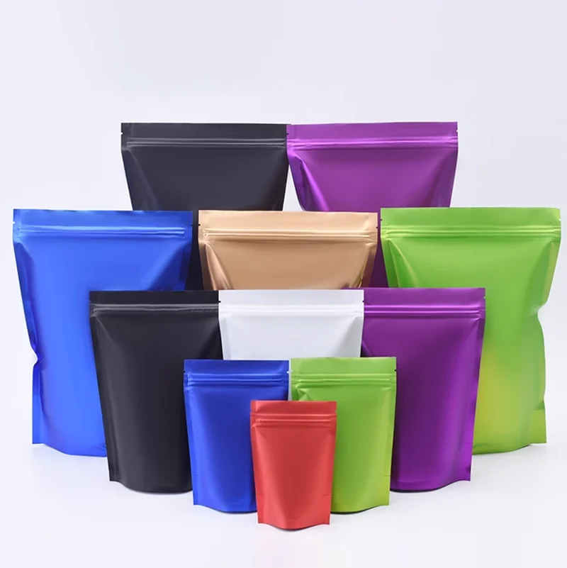 100pcs Custom Matt Finished Se - Reusable Zip Bag avis et prix