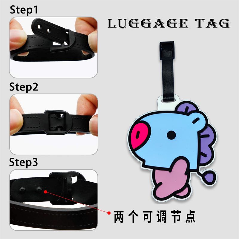 BT21 cartoon cute keychain Kaw - Travel Accessories Deals avis et prix