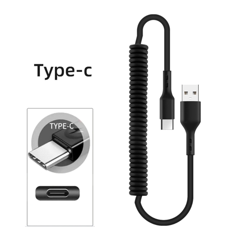 Curly USB A to USB C Fast Cord - Travel Accessories Inc avis et prix