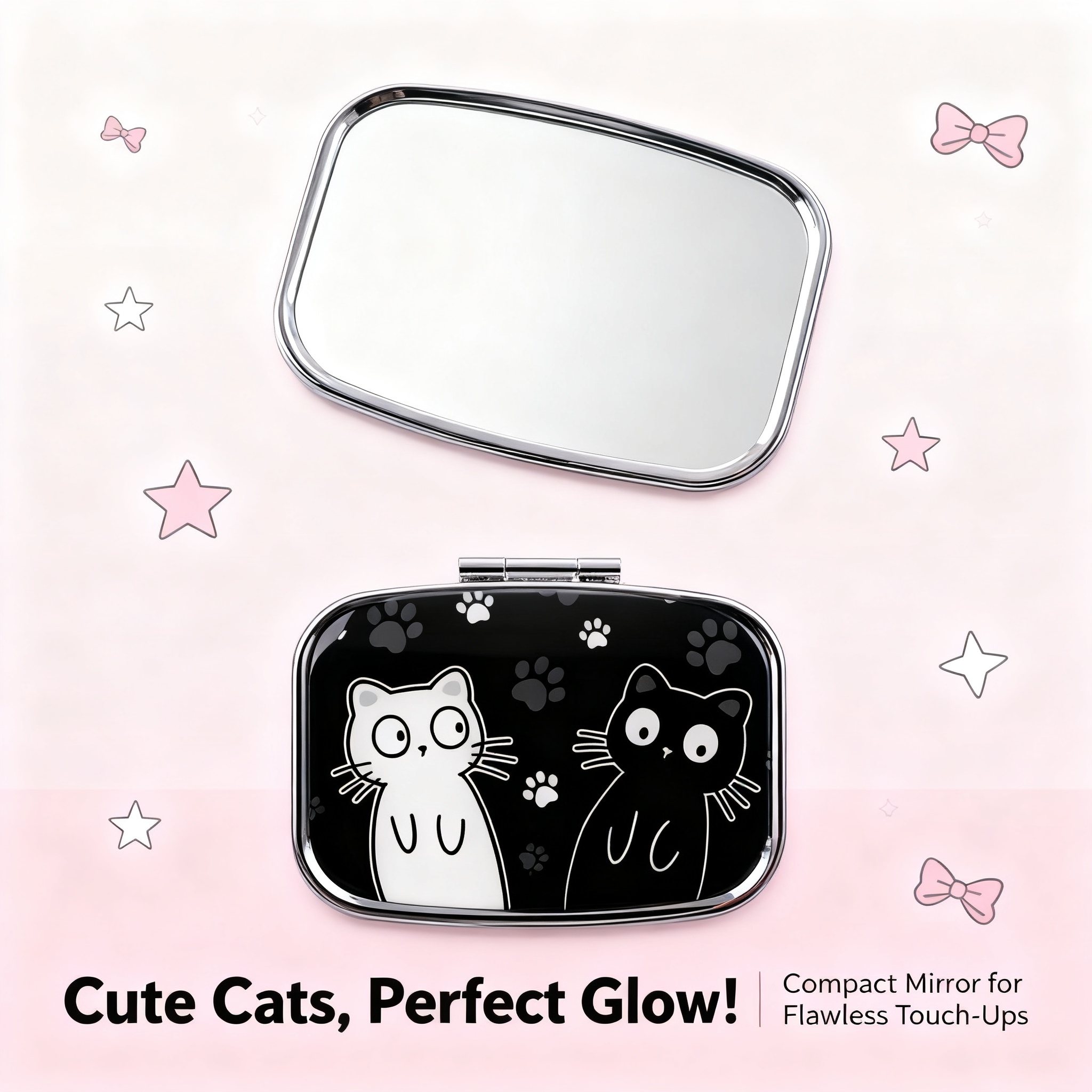 Cartoon Black And White Cat Tr - Travel Accessories Deals avis et prix