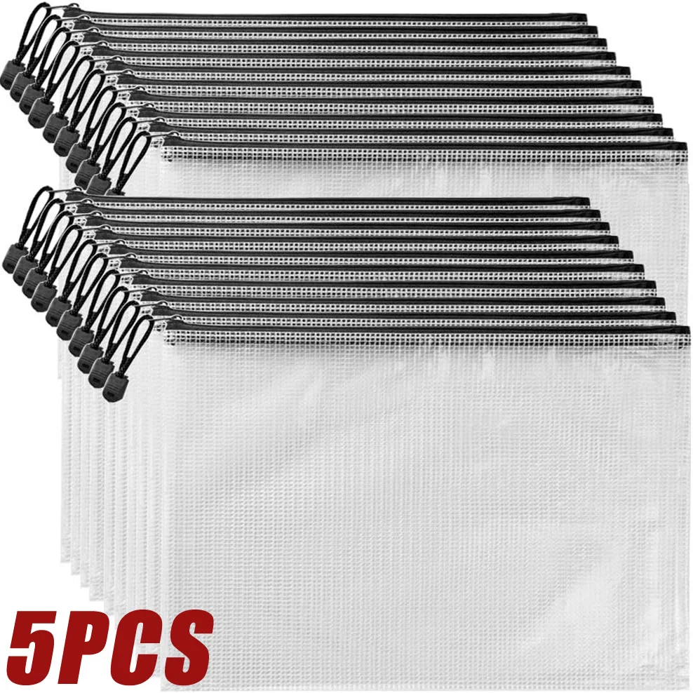 3/5PCS Stationery Storage Bag  - Reusable Zip Bag avis et prix