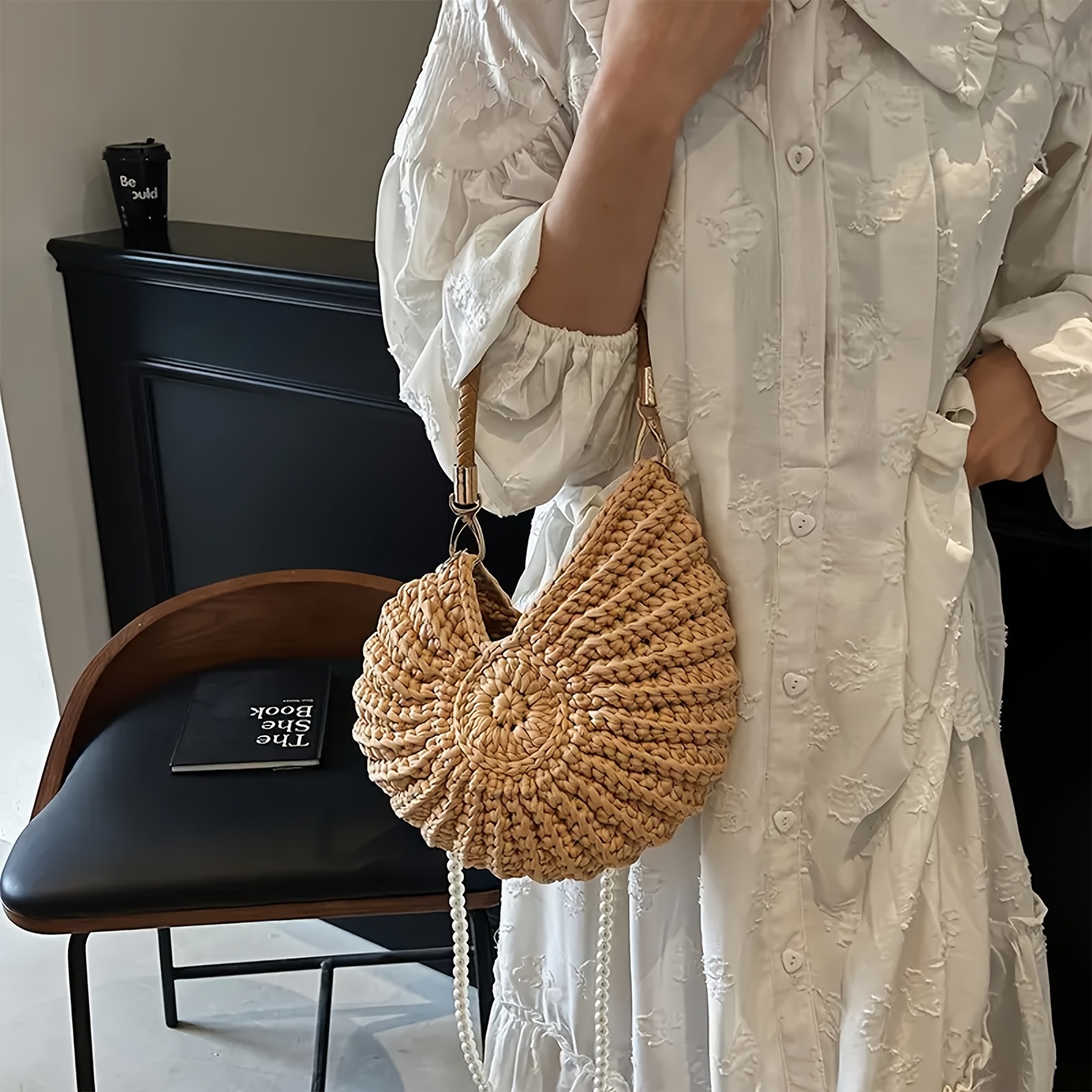 Shell Handbag, Large Capacity  - Travel Accessories Usa avis et prix