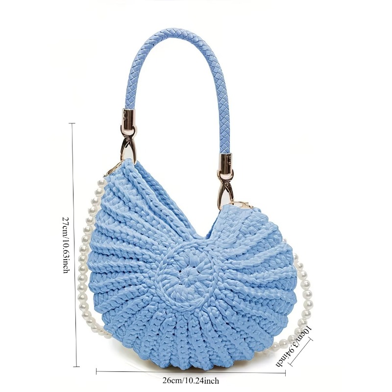 Shell Handbag, Large Capacity  - Travel Accessories Usa avis et prix