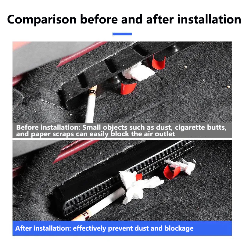 2x Car Under Seat Air Outlet C - Travel Accessories Under $5 avis et prix