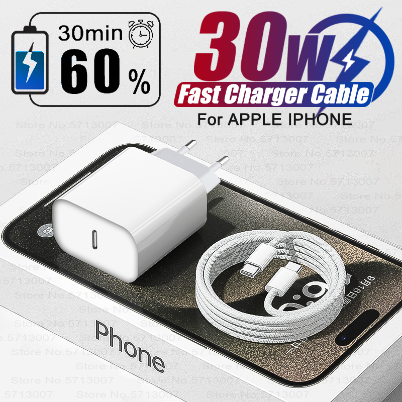 PD 30W Fast Charger For Apple  - Travel Accessories Inc avis et prix