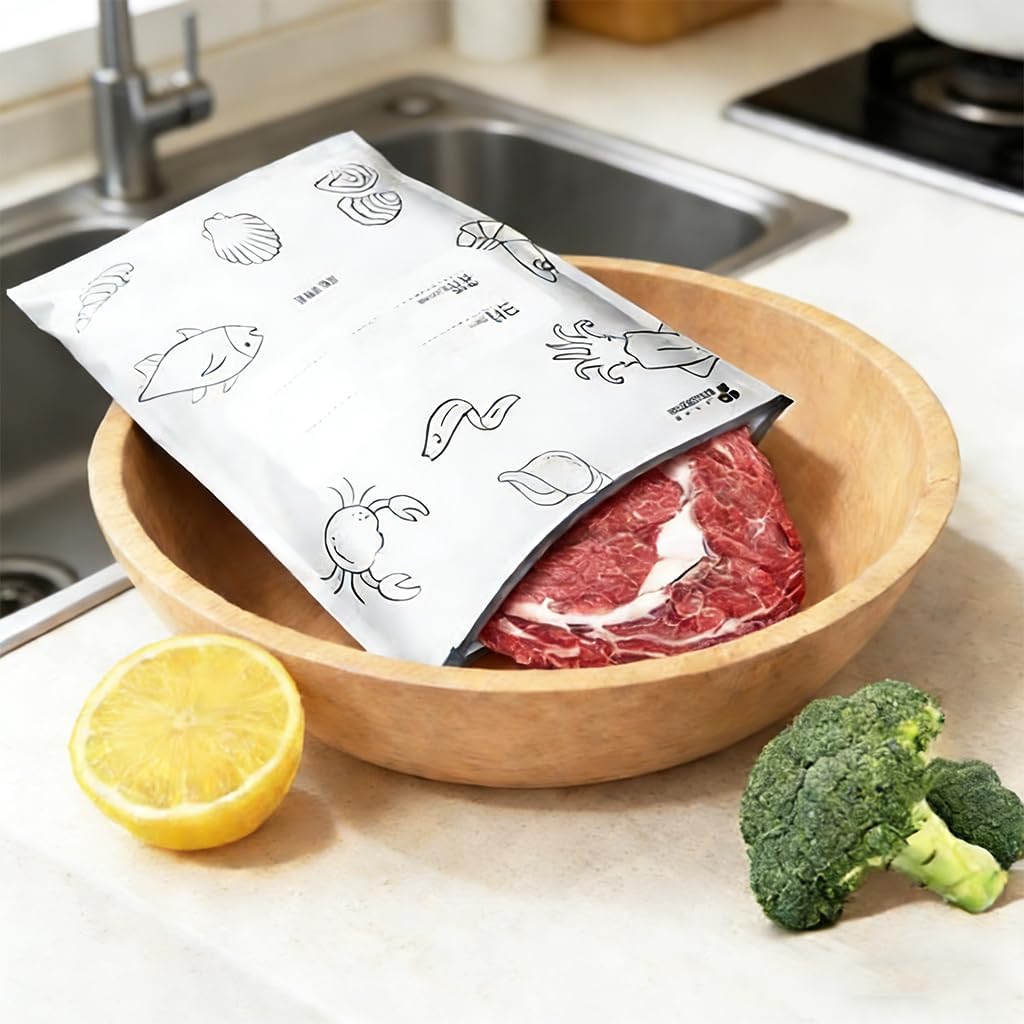 30Pcs Reusable Aluminum Foil S - Reusable Zip Bag avis et prix