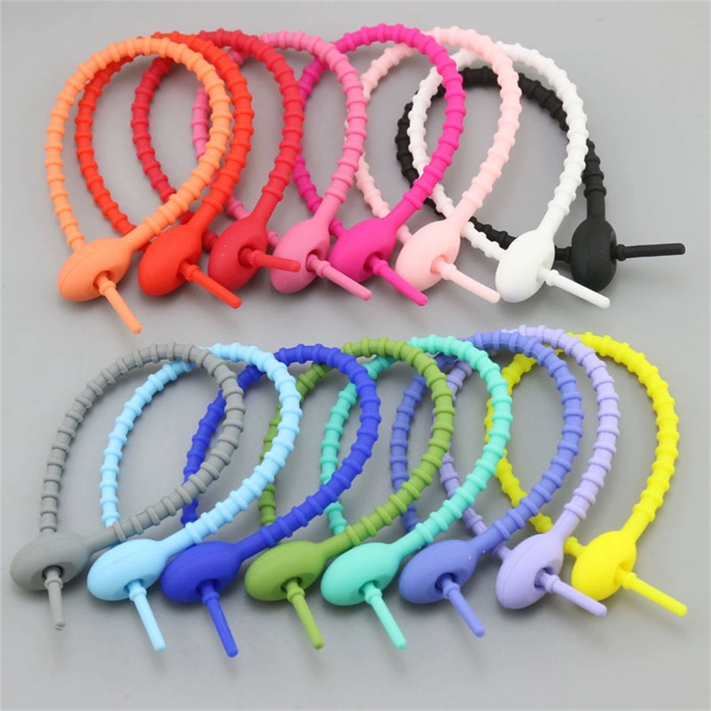 10Pcs/Lot Multi Color Silicone - Reusable Zip Bag avis et prix