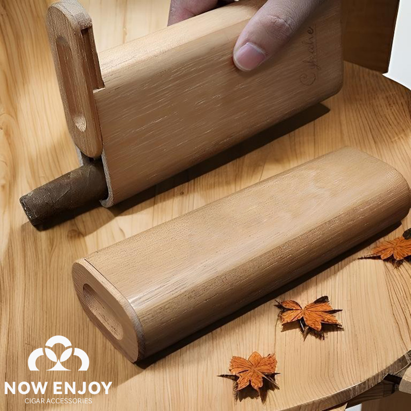 Portable Cigar Case Natural Ce - Travel Accessories Usa avis et prix