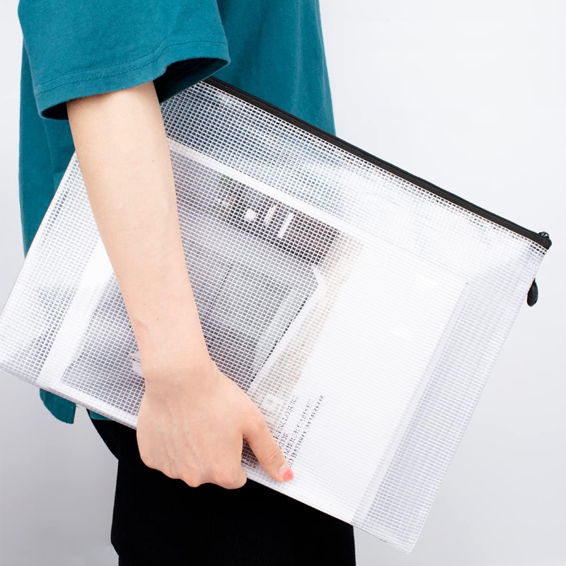 Mesh Zipper Storage Bags Docum - Reusable Zip Bag avis et prix