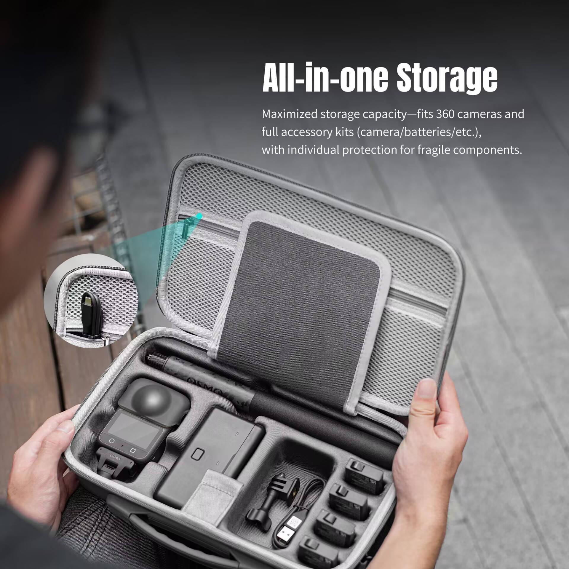 STARTRC Storage Bag for DJI OS - Travel Accessories Deals avis et prix