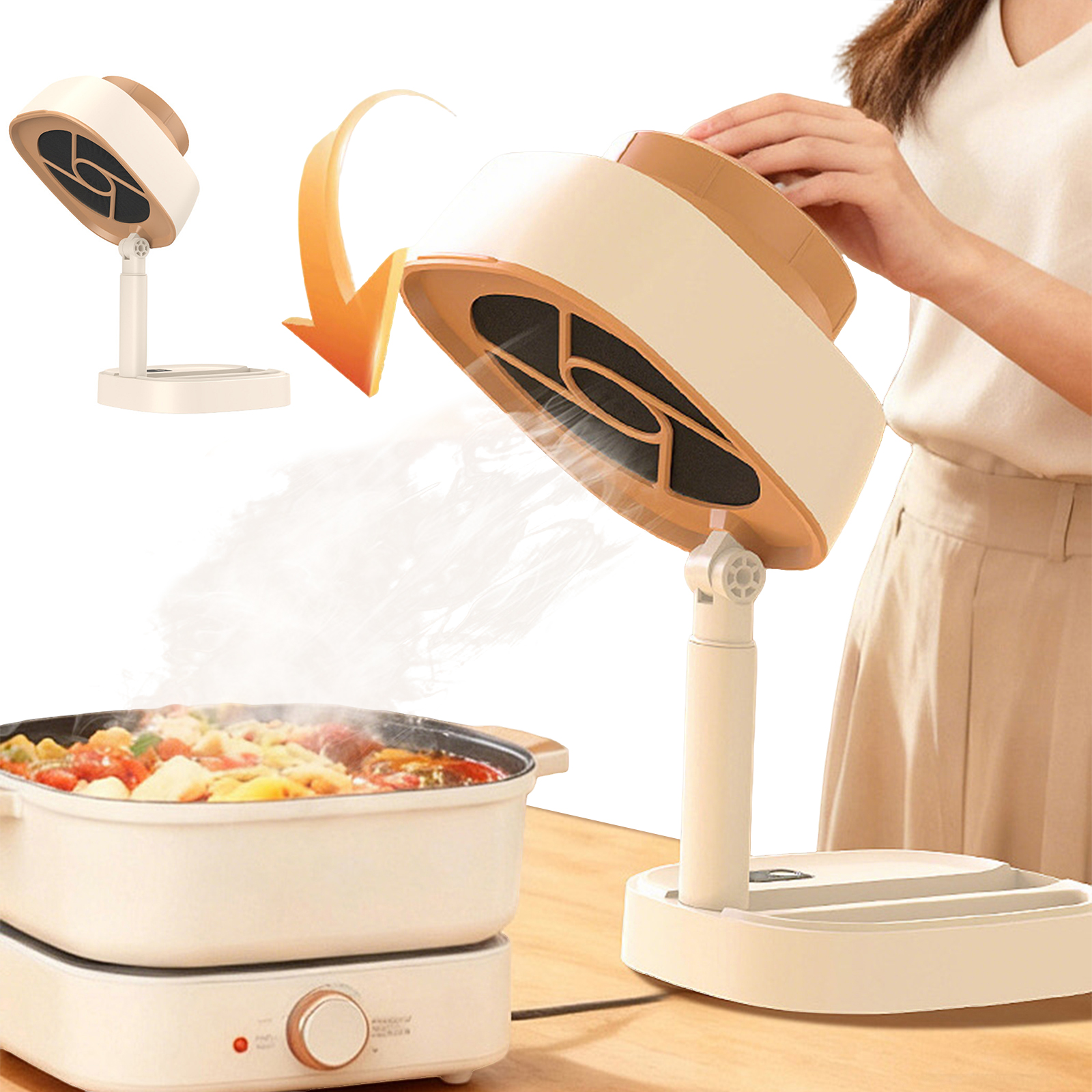 Exhaust Hood with 5-Speed Suct - Travel Accessories Usa avis et prix