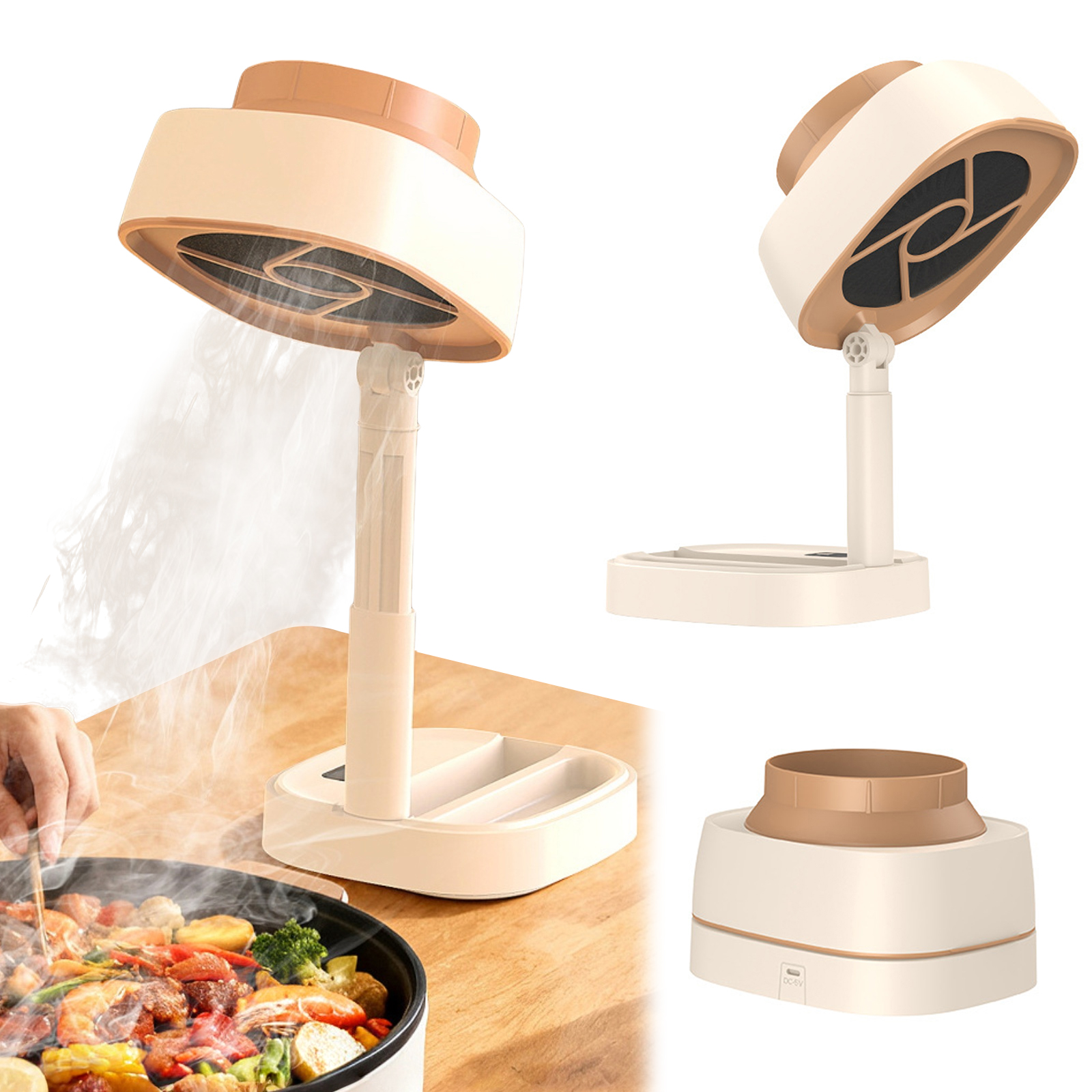 Exhaust Hood with 5-Speed Suct - Travel Accessories Usa avis et prix