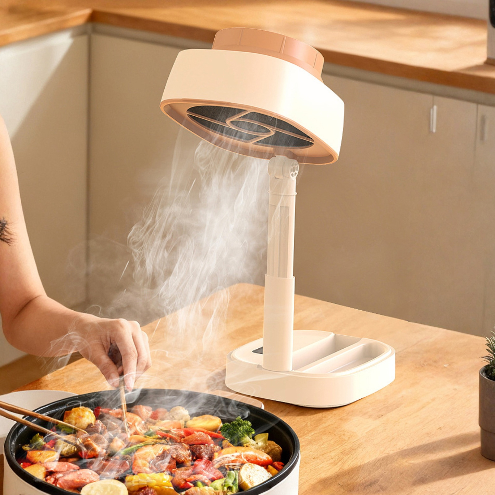 Exhaust Hood with 5-Speed Suct - Travel Accessories Usa avis et prix