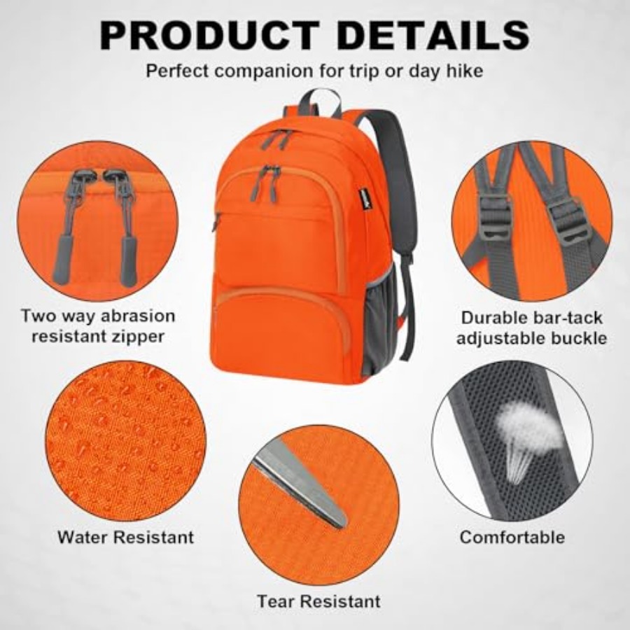 20L Lightweight Packable Hikin - Packable Daypack Foldable avis et prix