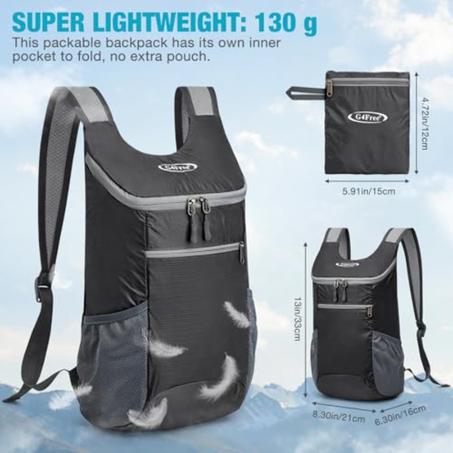 Lightweight Packable Hiking Ba - Packable Daypack Foldable avis et prix