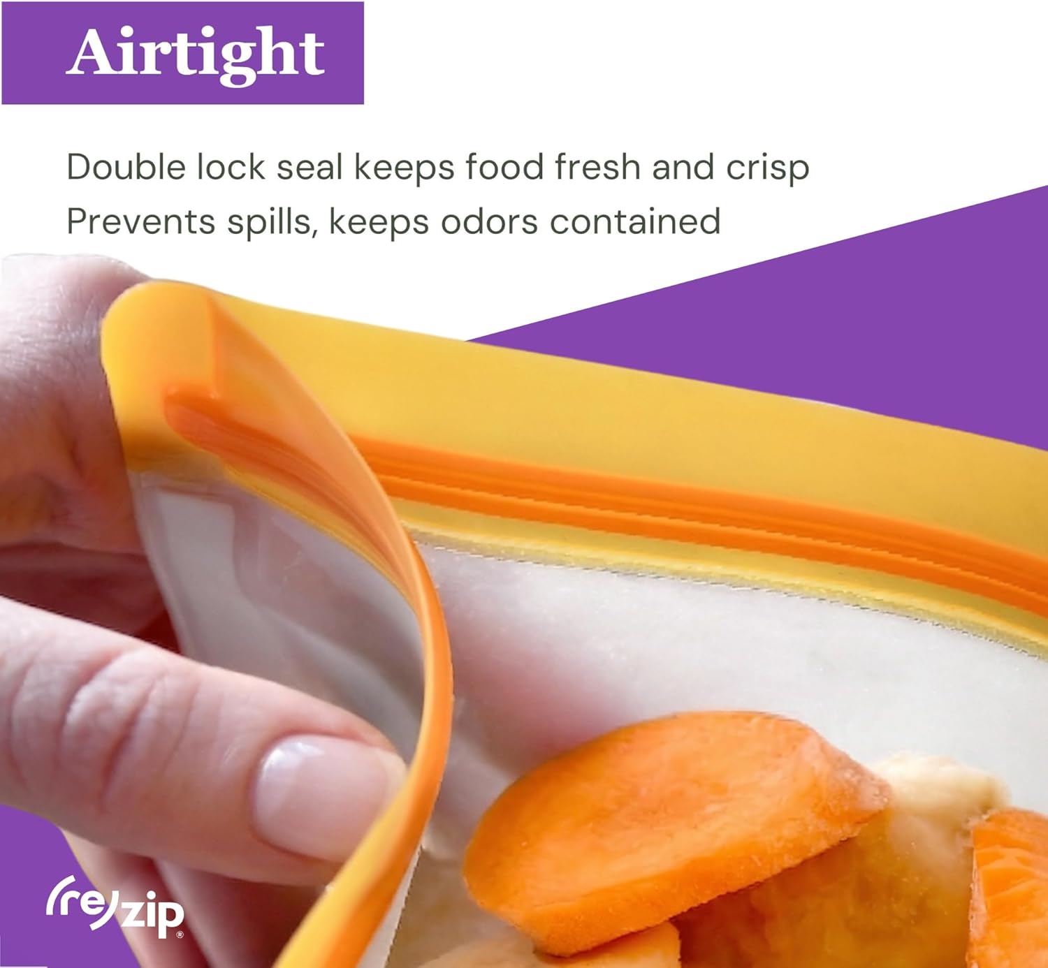 (re) zip 8-piece Reusable Food - Reusable Zip Bag avis et prix
